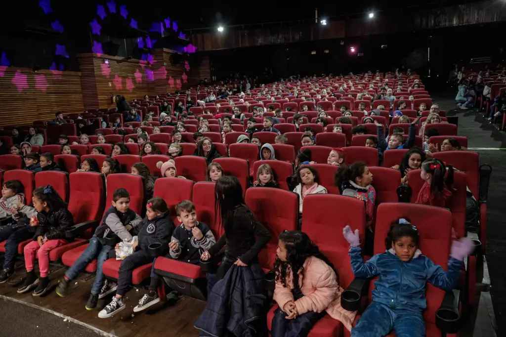 01133 | 09/08/2024 - 52º Festival de Cinema de Gramado - Sessão Infantil Abá e sua Banda | Foto: Cleiton Thiele/Agência Pressphoto