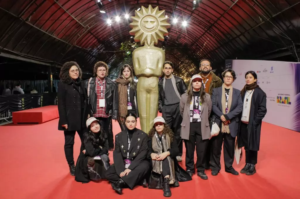 07610 | 13/08/2024 - 52º Festival de Cinema de Gramado - Equipe do curta-metragem brasileiro "Ana Cecília"| Foto oficial: Ticiane da Silva/Agência Pressphoto